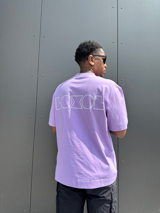 lavender color t shirt