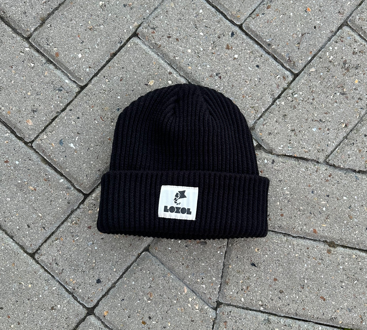 LOXOL patch beanie Black - Main Image